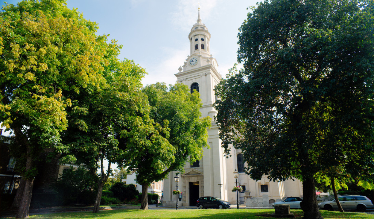 St Alfege Church Courtyard, Greenwich